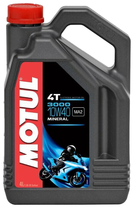 Моторное масло Motul 3000 4T 10W-40, 4л (MOTUL: 101565)